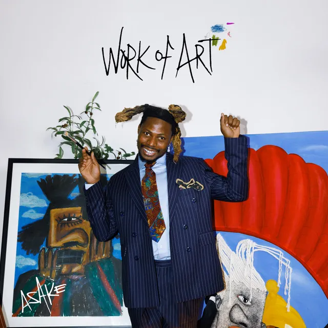 Work of Art album cover by Asake