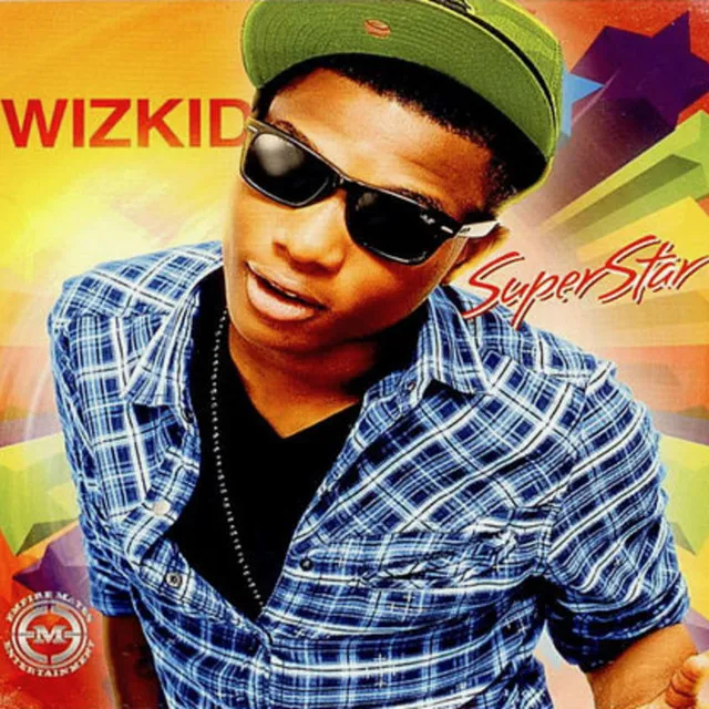 Superstar album cover by Wizkid